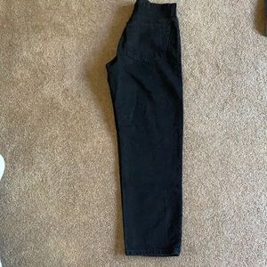 Men’s black jeans size 32 X 30 straight leg.